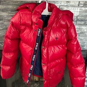 Red Boys POLO Ralph Lauren Jacket